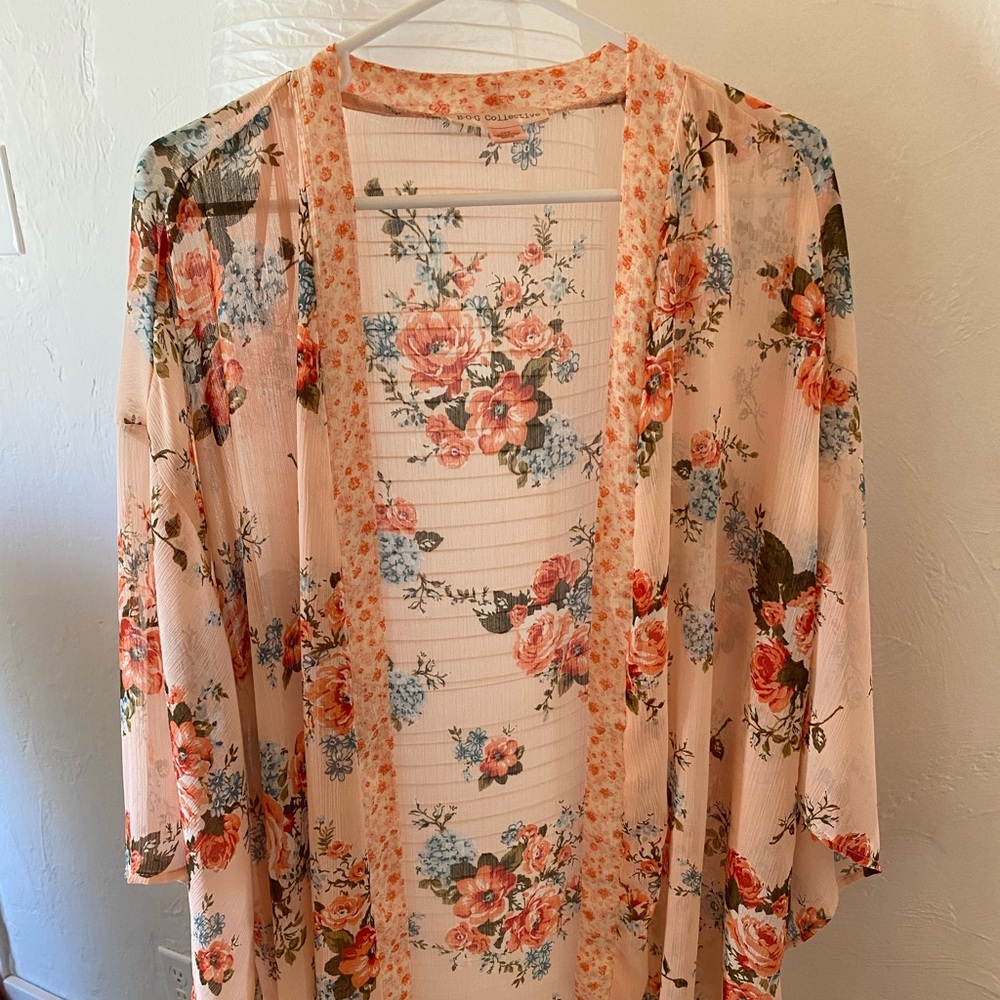 Floral cover up